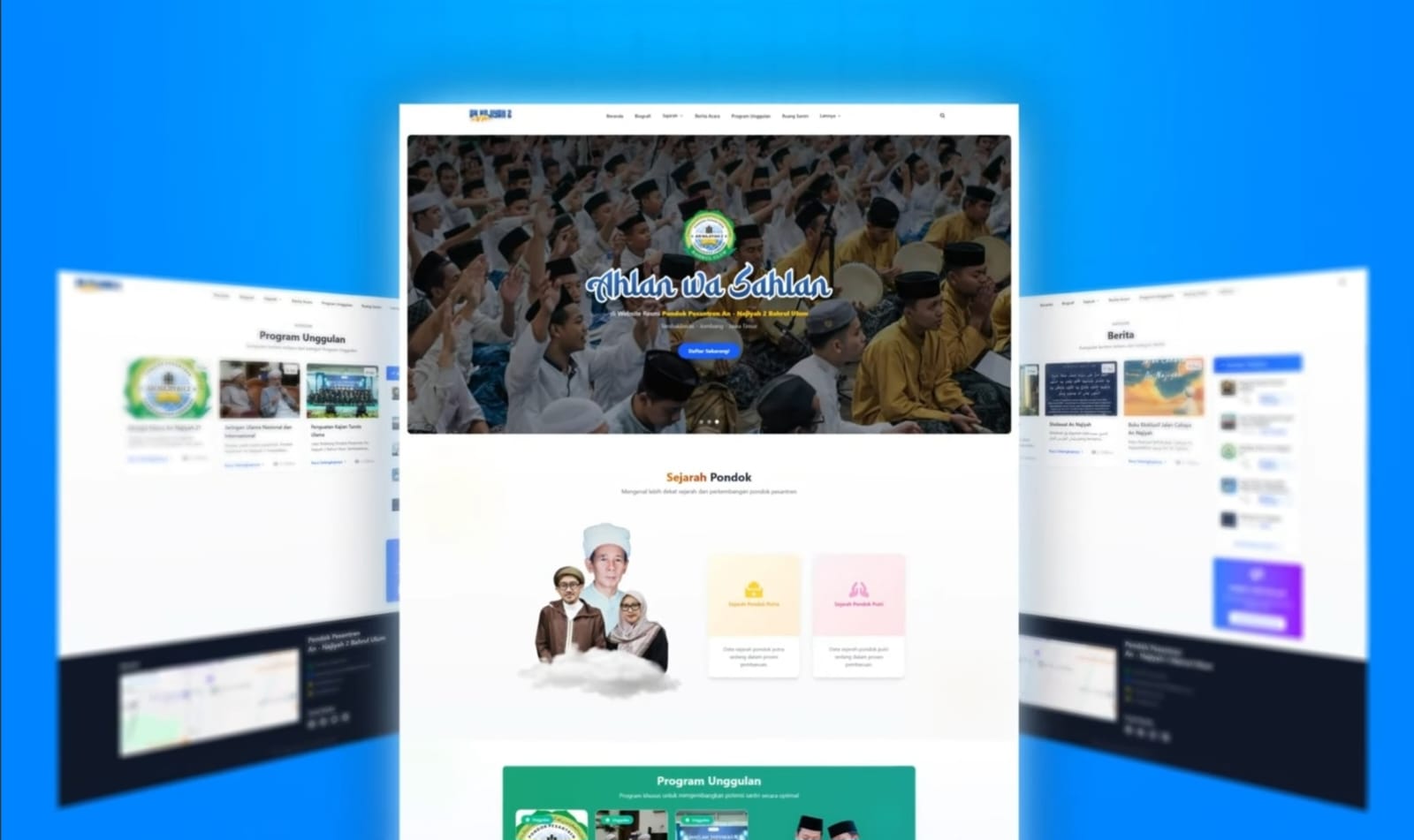 Launching Website Pesantren : Upaya Digitalisasi Pesantren
